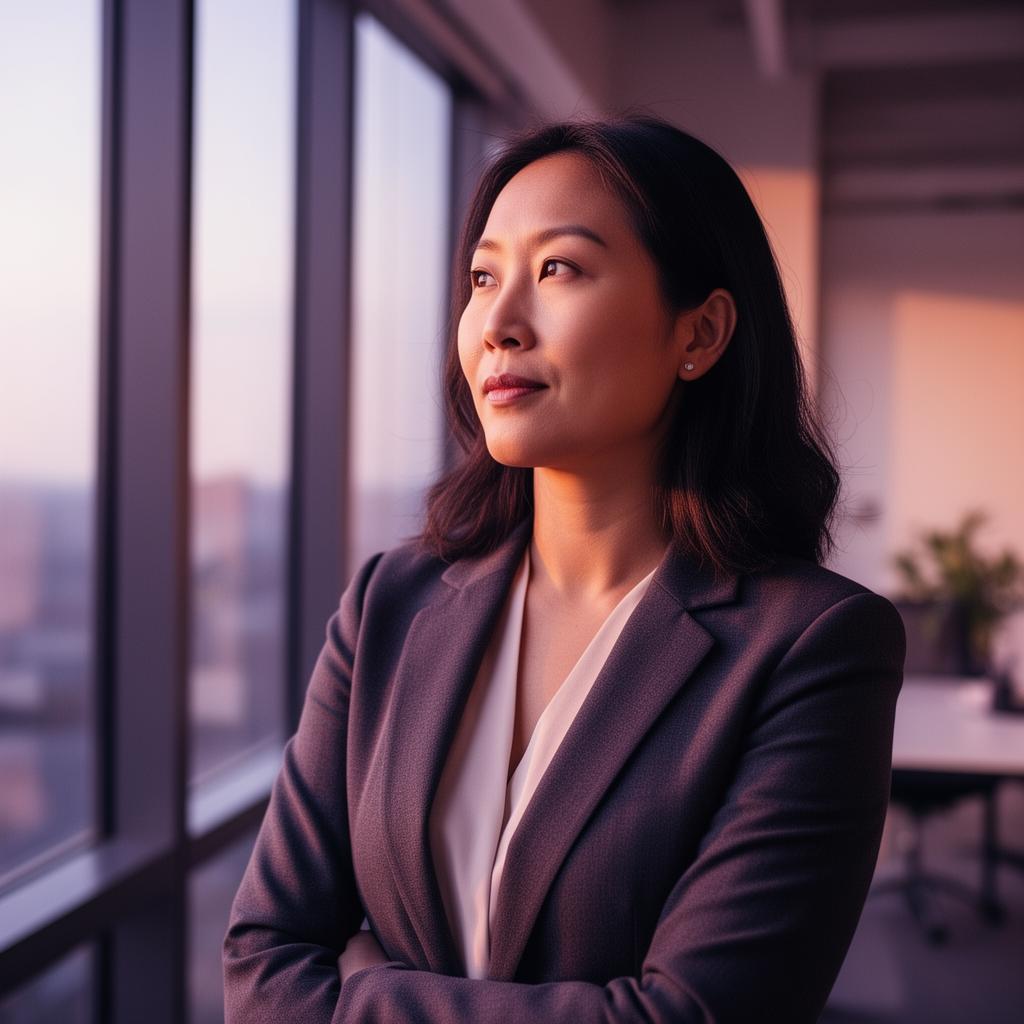Asian American woman entrepreneur