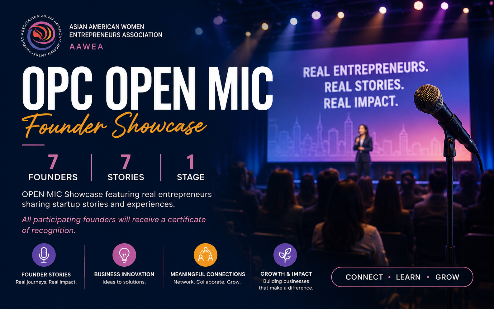 OPC OPEN MIC · The Solo Venture Summit