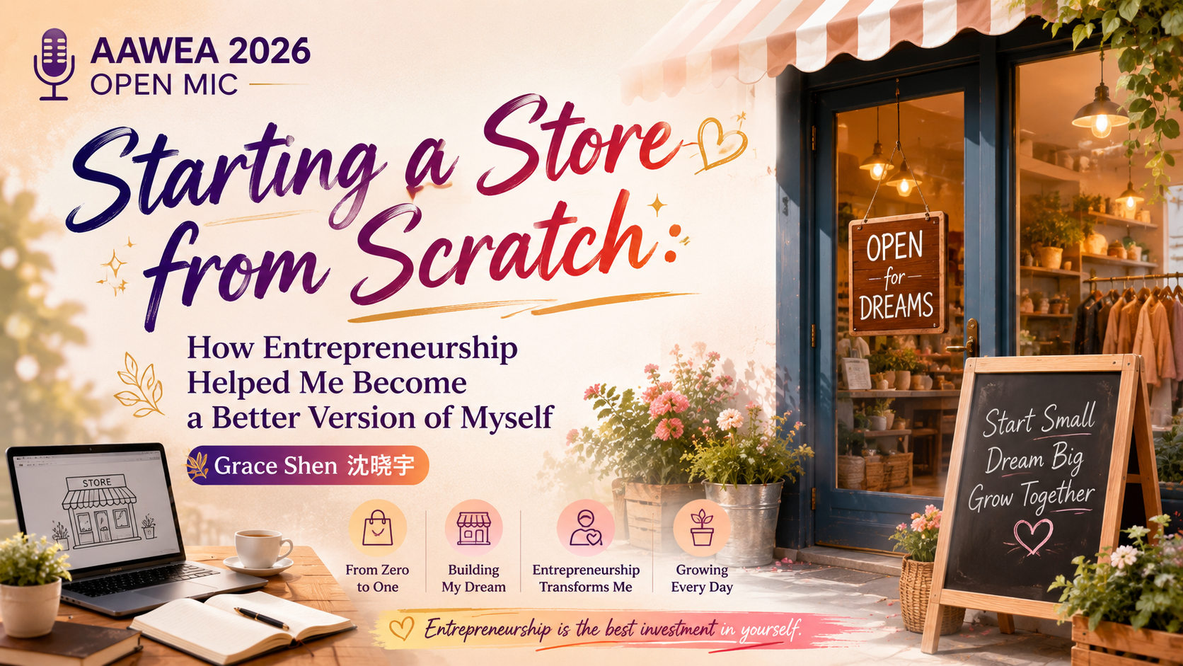 Starting a Store from Scratch: How Entrepreneurship Helped Me Become a Better Version of Myself