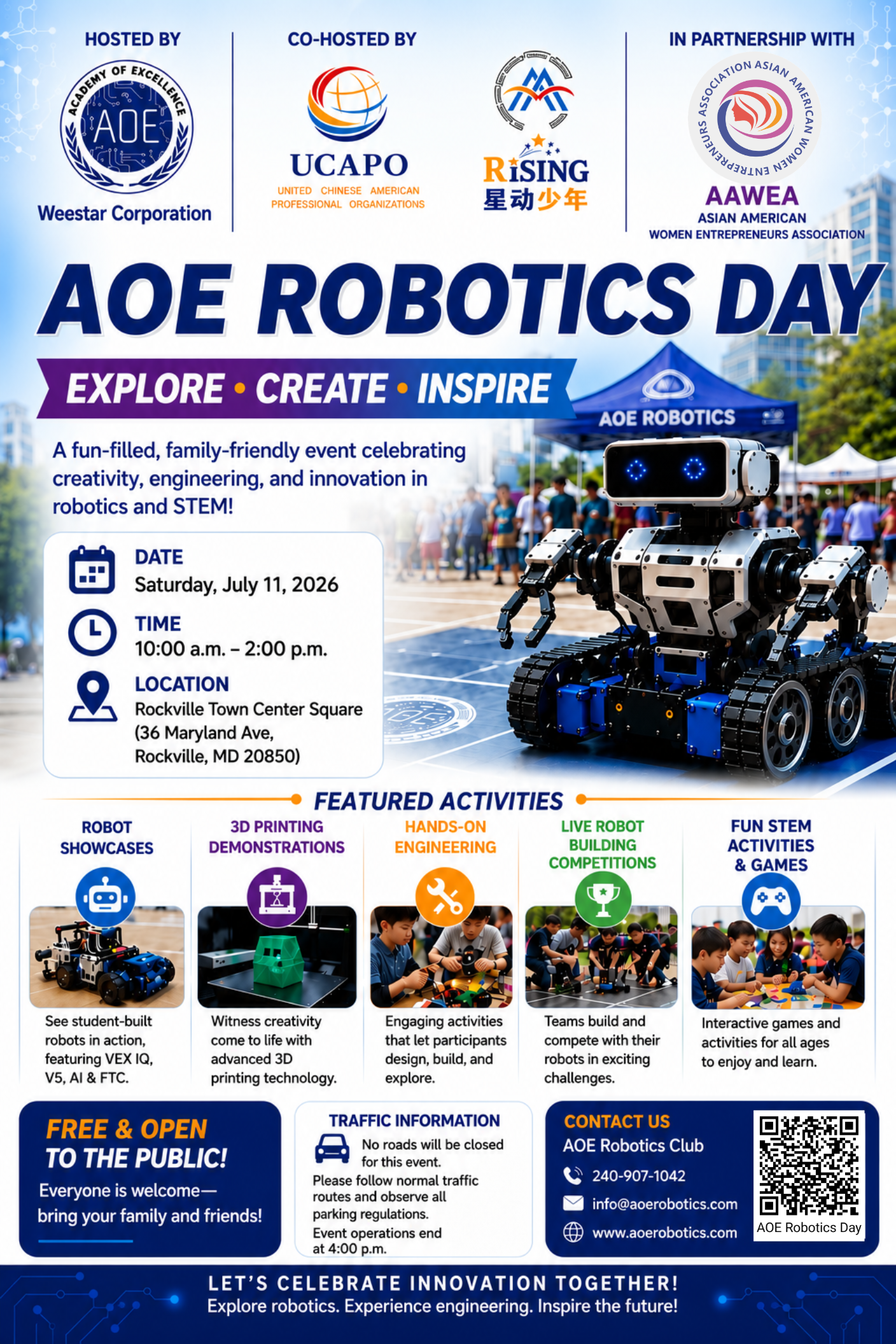 AOE Robotics Day | A Family STEM Festival