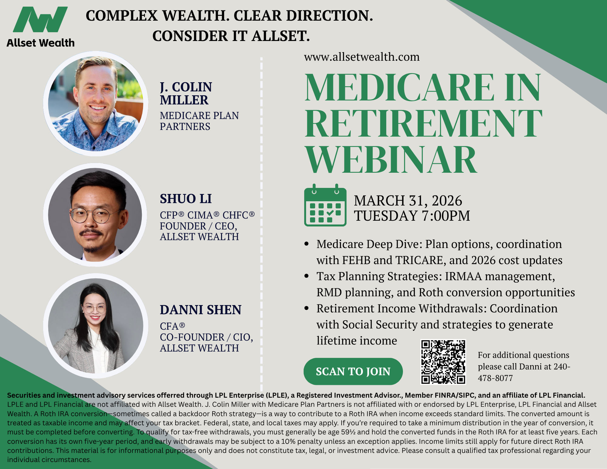 Medicare In Retirement Webinar