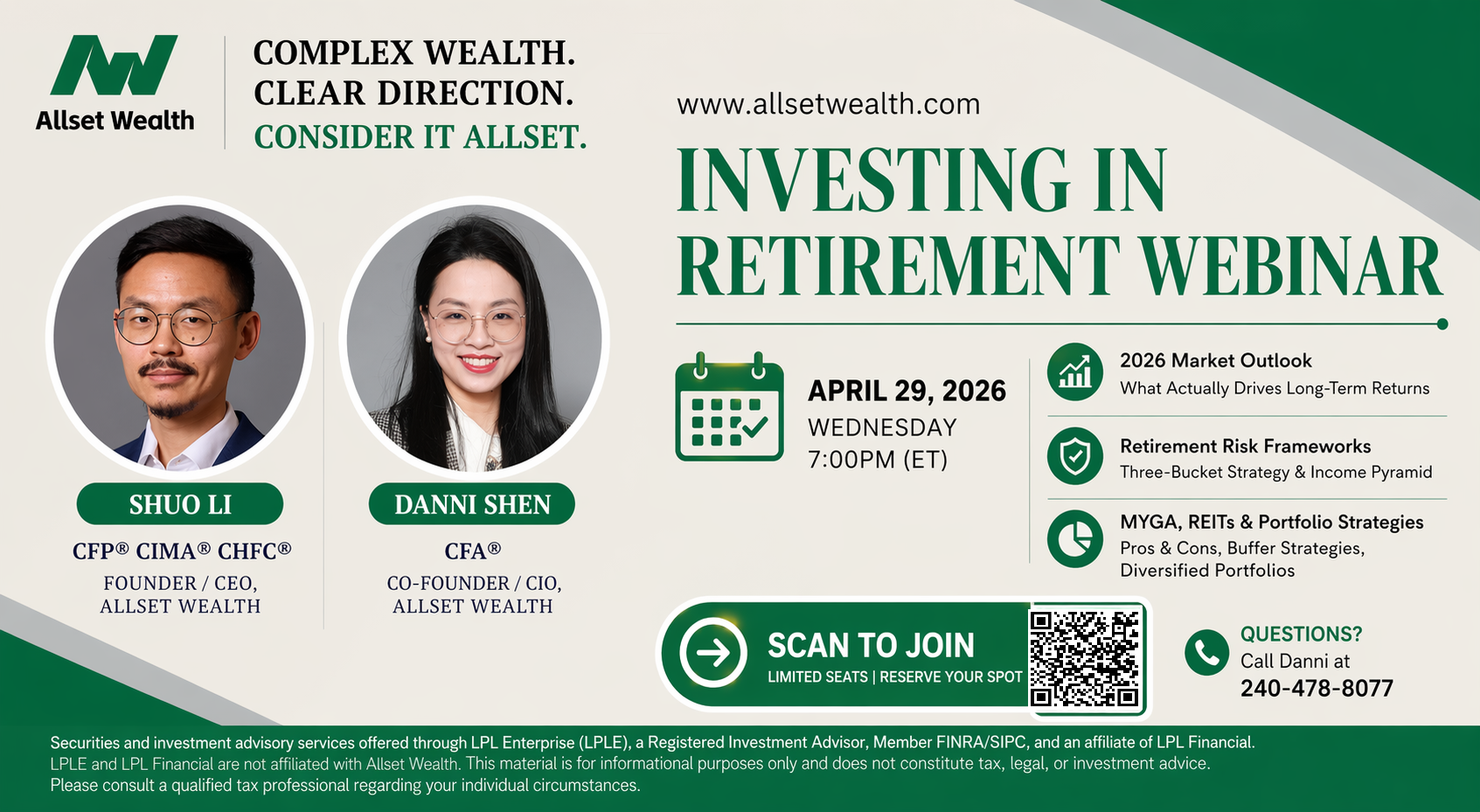 Investing in Retirement Webinar