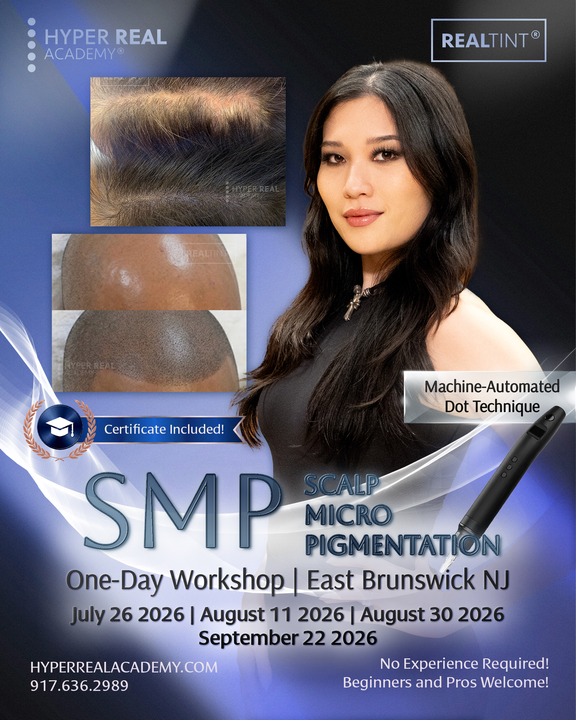 SMP (Scalp Micropigmentation ) Workshop