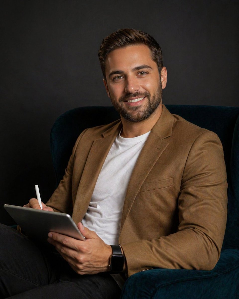 Profile / Avatar - Professional studio portrait prompt