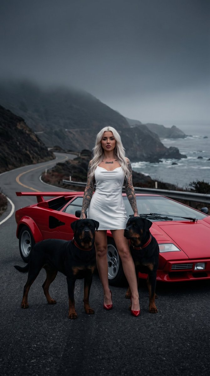 Luxury Coast Road Trip Shot Sequence