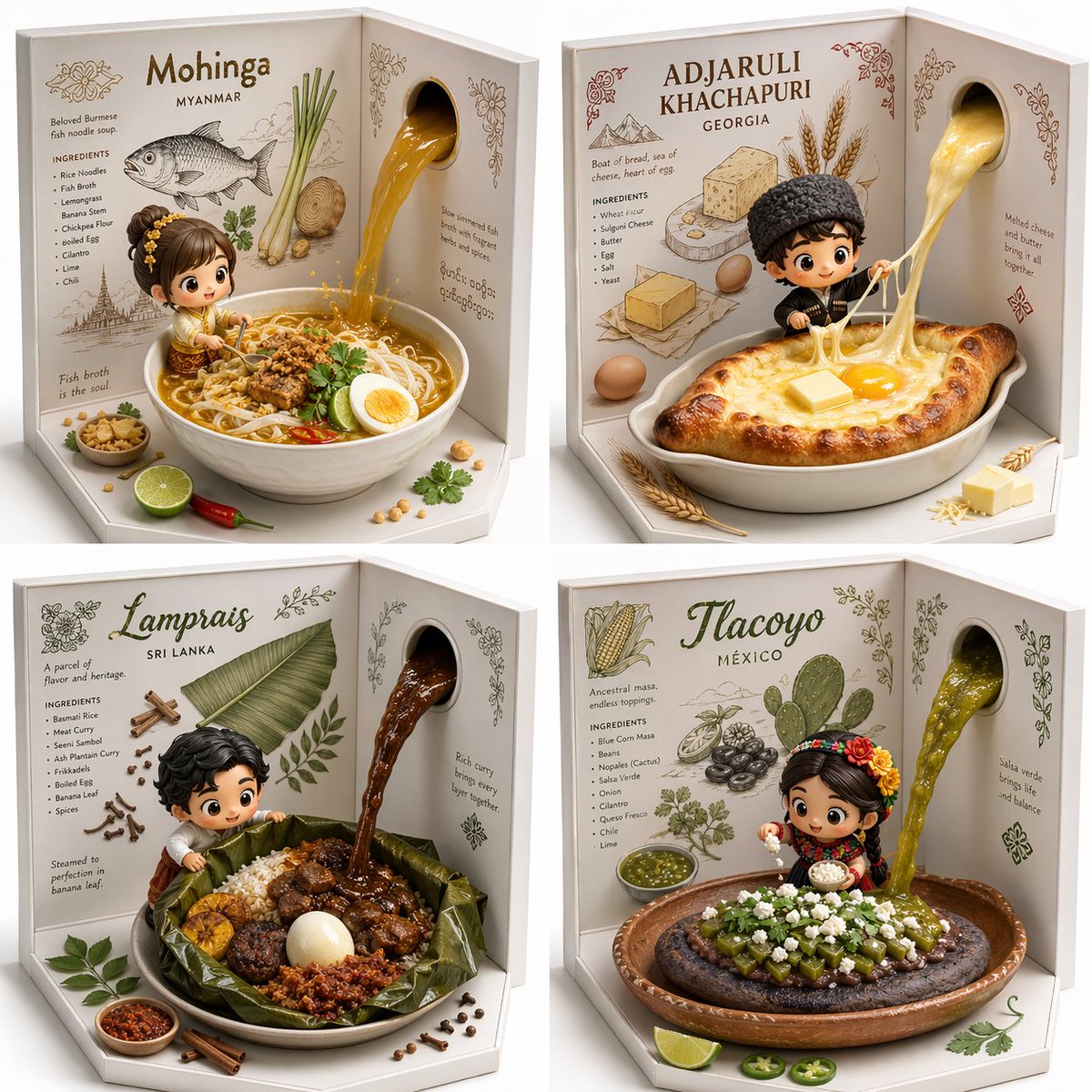 2x2 grid, do this for 4 hidden gem international foods select * from popup_recipe_visualizer where …