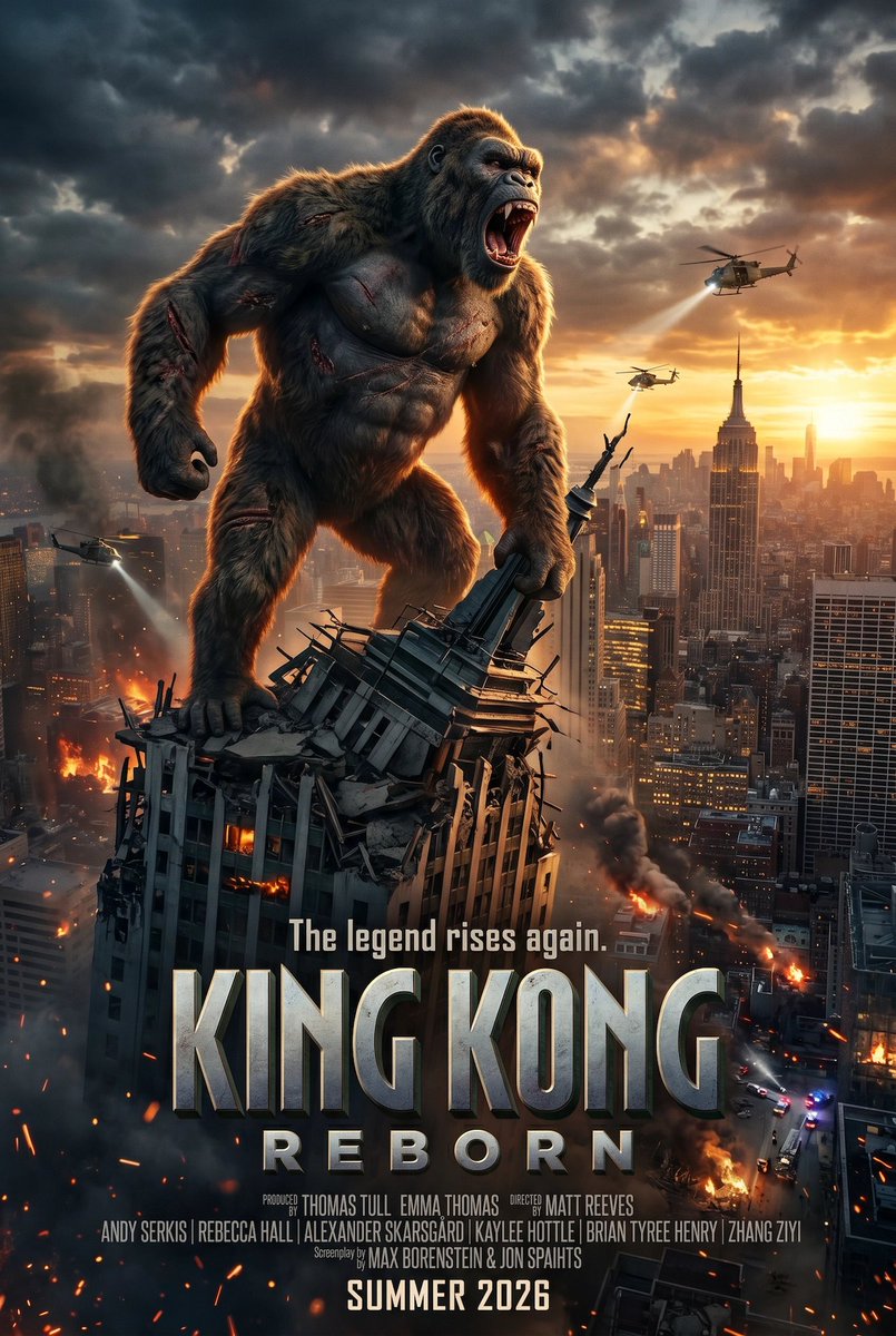 King Kong Reborn Movie Poster