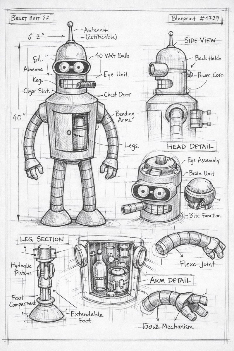 Pencil Sketch Schematic