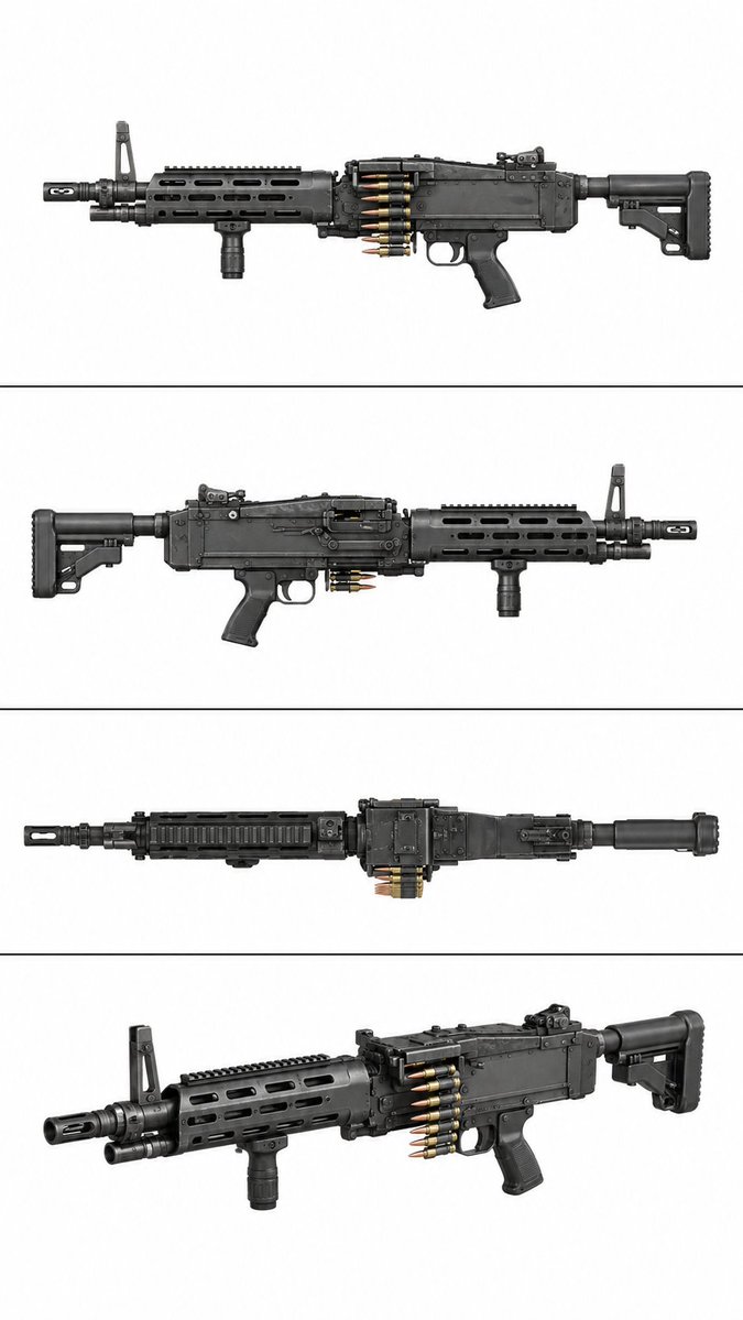 Tactical Machine Gun Reference Sheet