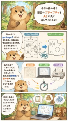 Cute CAD Cleanup Explainer Comic