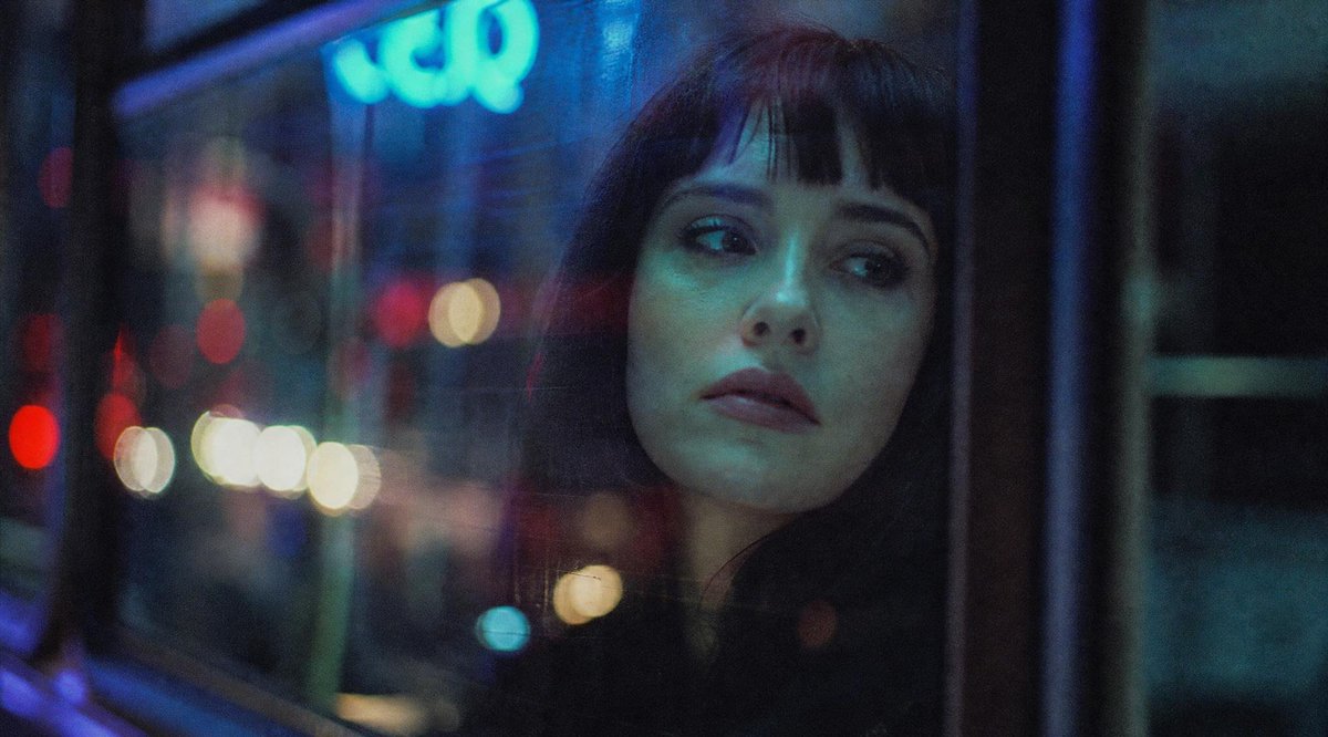 Censored Night Bus Window Scene