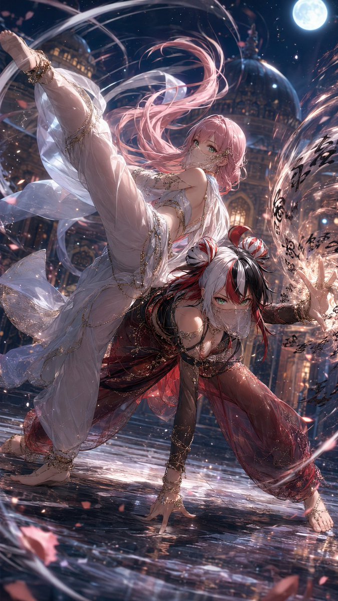 Moonlit Palace Dancer Duel