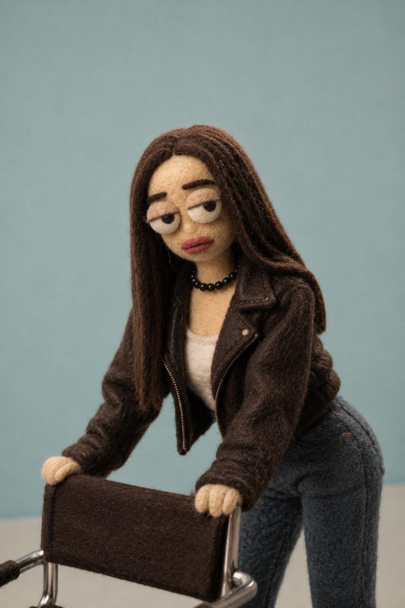 Needle-Felt Stop-Motion Transformation