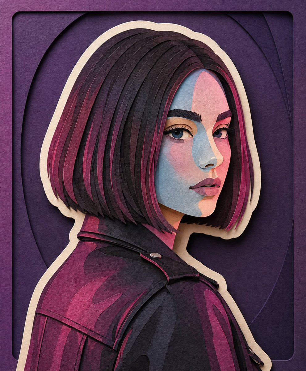 Handcrafted Paper-Cut Illustration Transformation