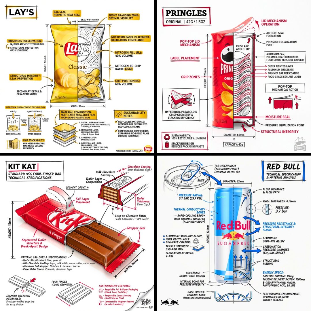 Technical Engineering Product Infographic