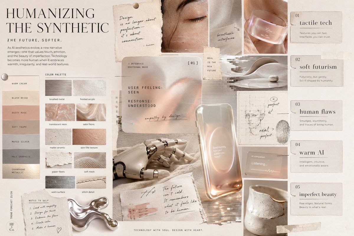 Visual Trend Analysis Moodboard