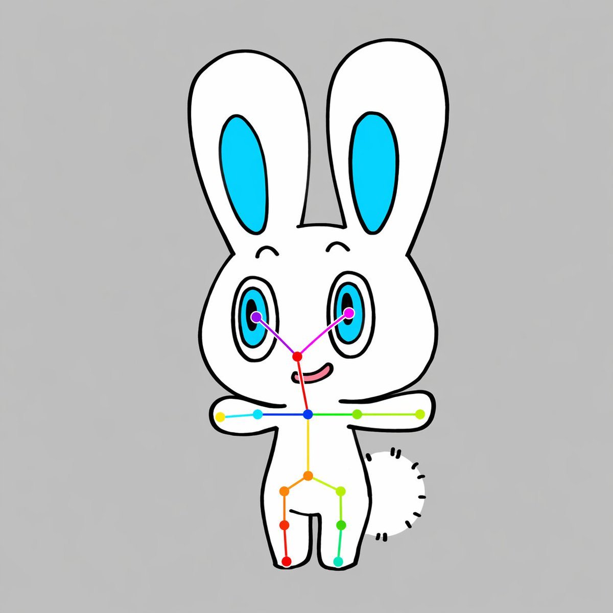 Chibi Character Pose Overlay