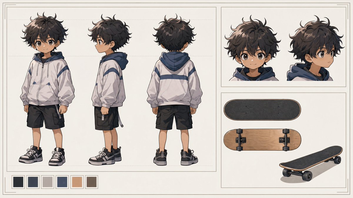 Tiny Boy Character Sheet