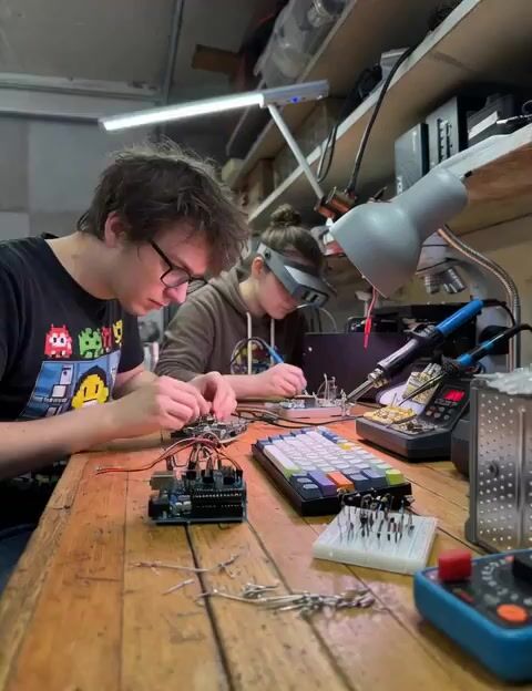 Fast forward solder rework scene