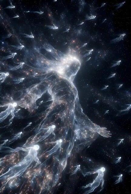 Hyperrealistic Cosmic Scene