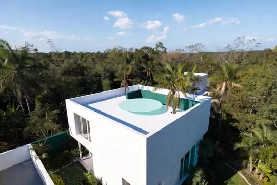 Futuristic Water Landing Platform