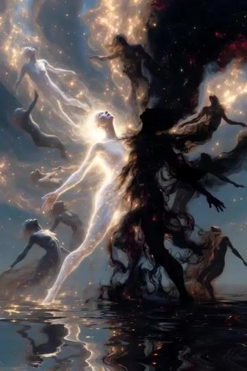 Cosmic Ecstatic Dance Scene