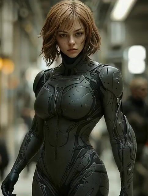 Futuristic Tactical Combat Armor Video Prompt
