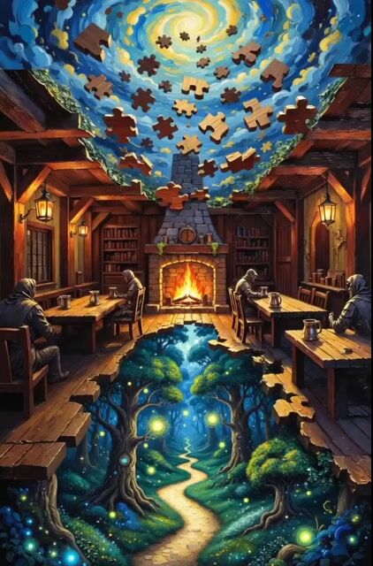 Surreal Tavern Puzzle Transformation