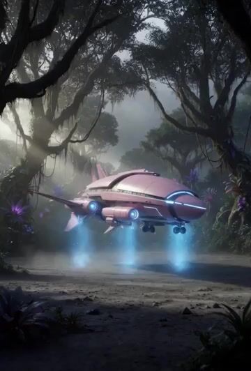 Spaceship Movie and Crew Celebration