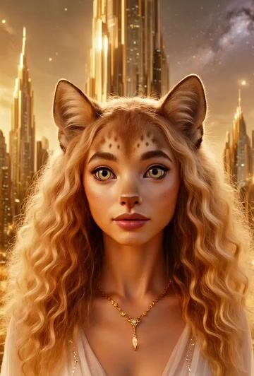 Lyran Feline Woman Fantasy