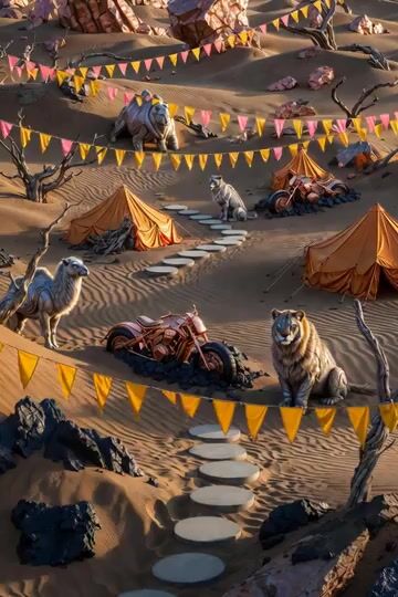 Futuristic Nomadic Dune Festival