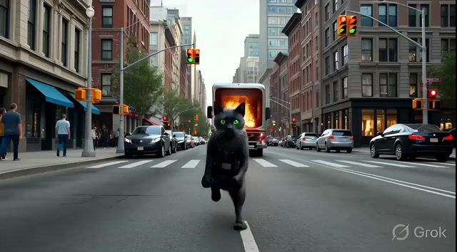 John Wick Cat Action Scene