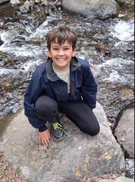 Boy Diving Into Water Scene