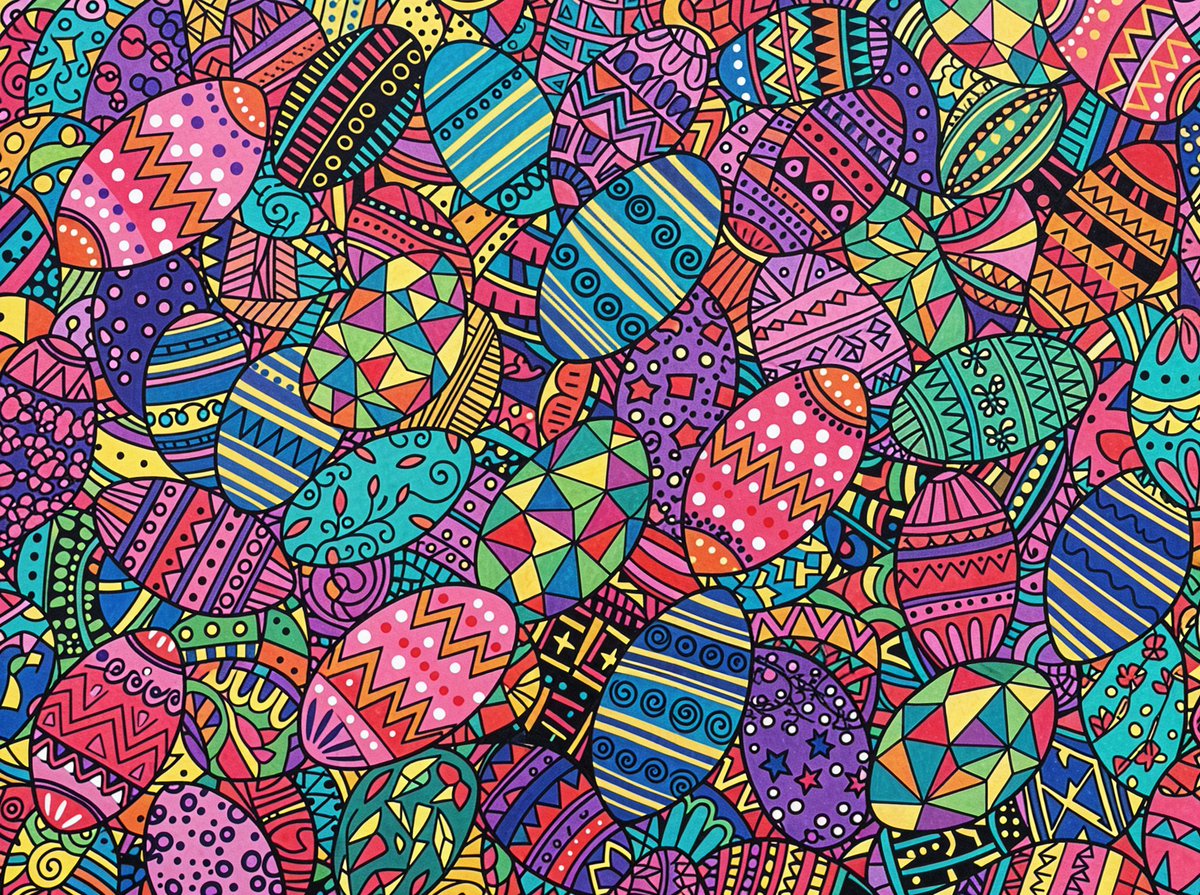 Vibrant Abstract Pattern Prompt