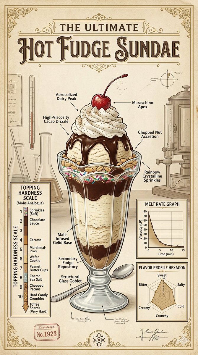 Scientific Dessert Blueprint