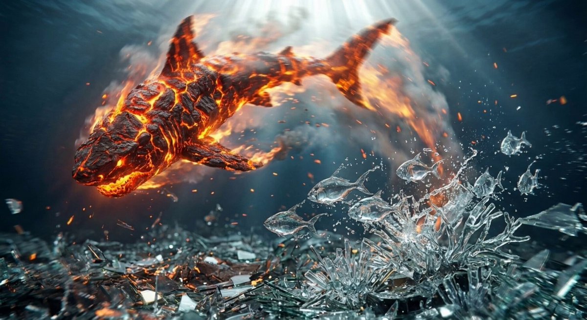 Dynamic Elemental Conflict Visual Template