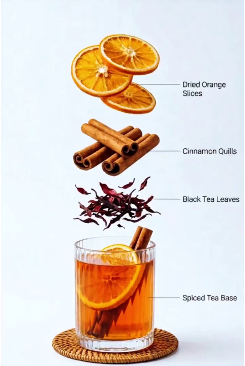 Exploded Ingredient Diagram and Motion Video Prompt for Drinks