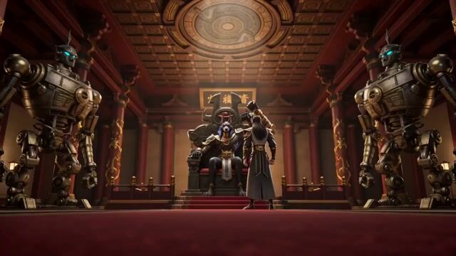 Anubis Tickle Scene
