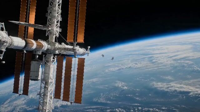 Astronaut Spacewalk Sci-Fi Drama