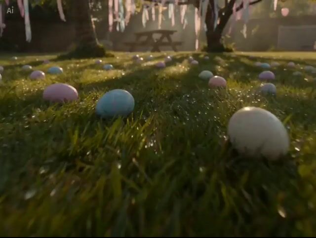 Continuous Easter Sunrise Aerial Shot