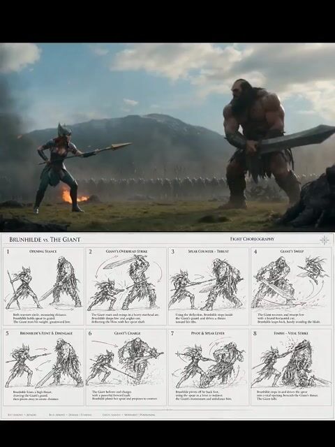 Valkyrie Fight Choreography Video