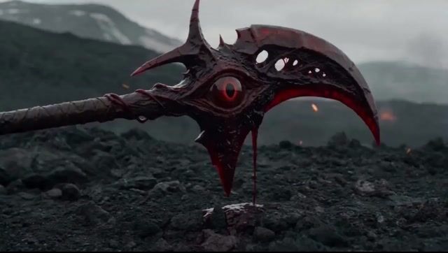 Cursed Scythe Demon Transformation
