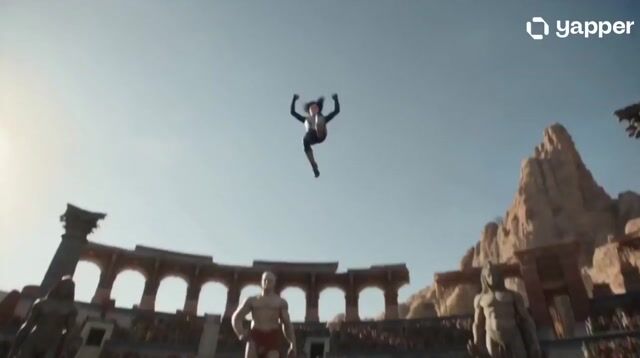 Celestial Warrior Combat Scene