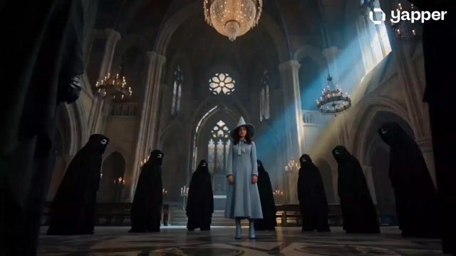 Beauxbatons Witch Magic Vortex Animation