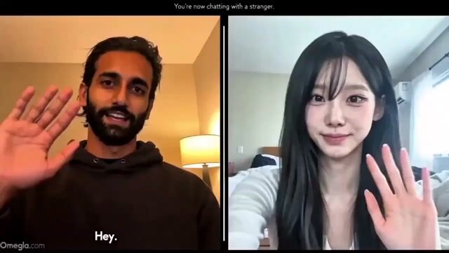 Realistic Omegle Chat Interaction