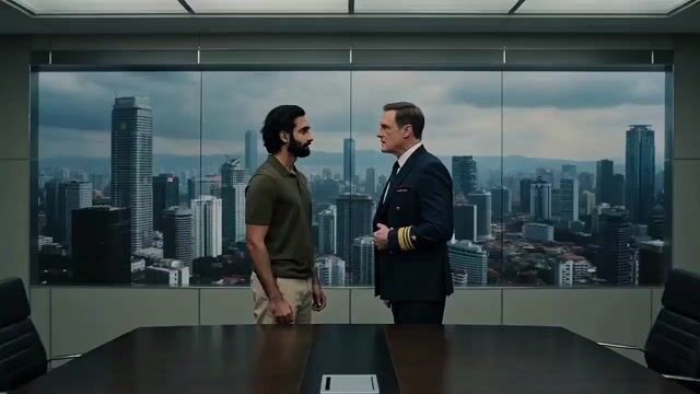 Office Boardroom Tension with Twist